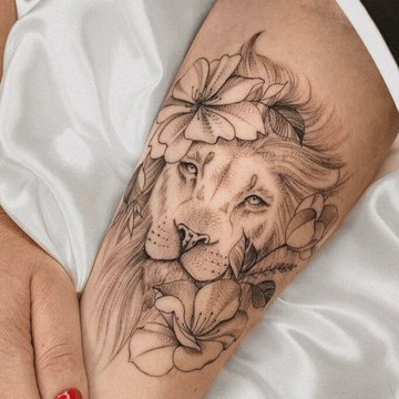 lion tattoo