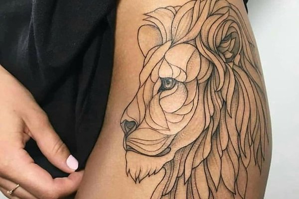 lion tattoo