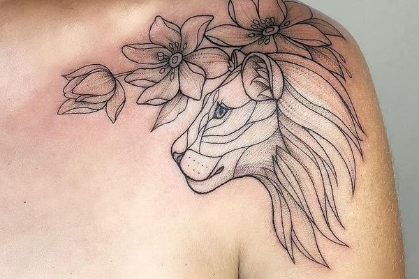 lion tattoo