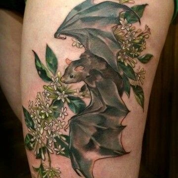 Bat tattoo