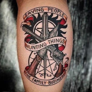 supernatural tattoo
