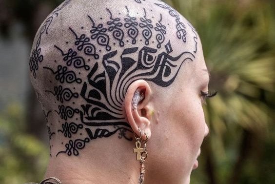 head tattoos