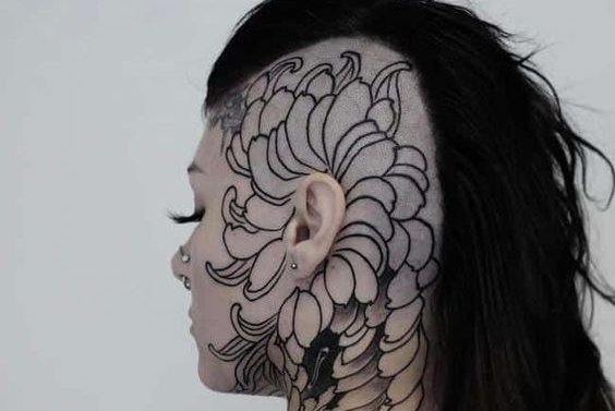 head tattoos