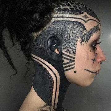 head tattoos