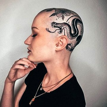 head tattoos