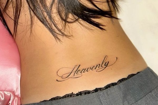 tramp stamp tattoo