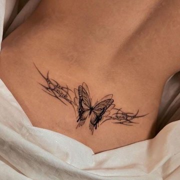 tramp stamp tattoo