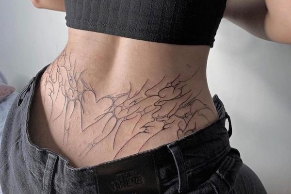 lower back tattoo