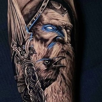 Viking Style Tattoo