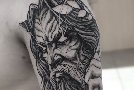 Viking Style Tattoo