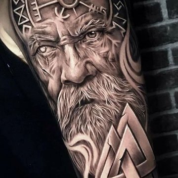 Viking Style Tattoo