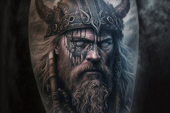 Viking Style Tattoo