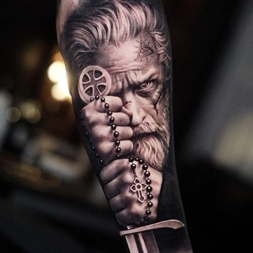 Viking Style Tattoo